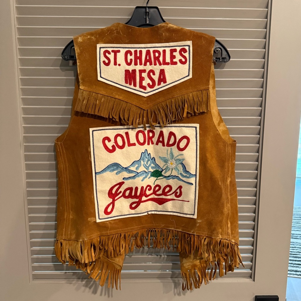 Suede Leather Vest